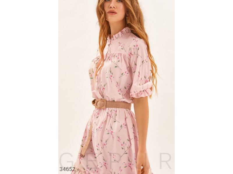 Платье нежно-пудрового цвета  34652, фото 5