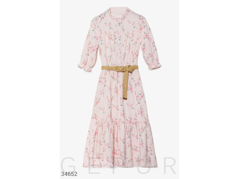 Платье нежно-пудрового цвета  34652, фото 6