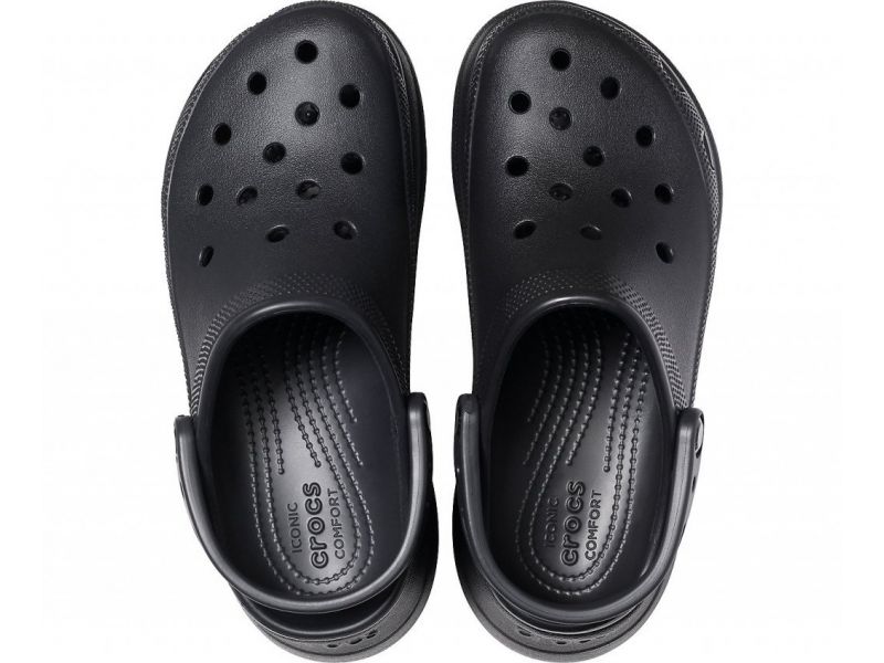 Women's Crocs Classic Bae Clog Black черные, фото 3