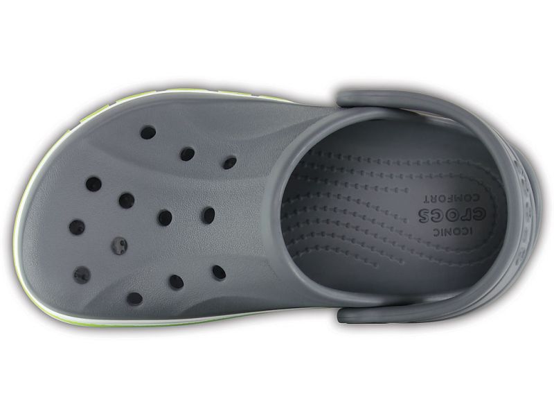Crocs Bayaband Kids Charcoal арт. 205100 — Кроксы Баябенд Детские Сабо Серые, фото 3