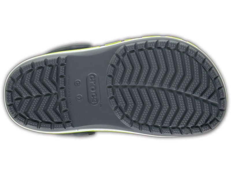 Crocs Bayaband Kids Charcoal арт. 205100 — Кроксы Баябенд Детские Сабо Серые, фото 4