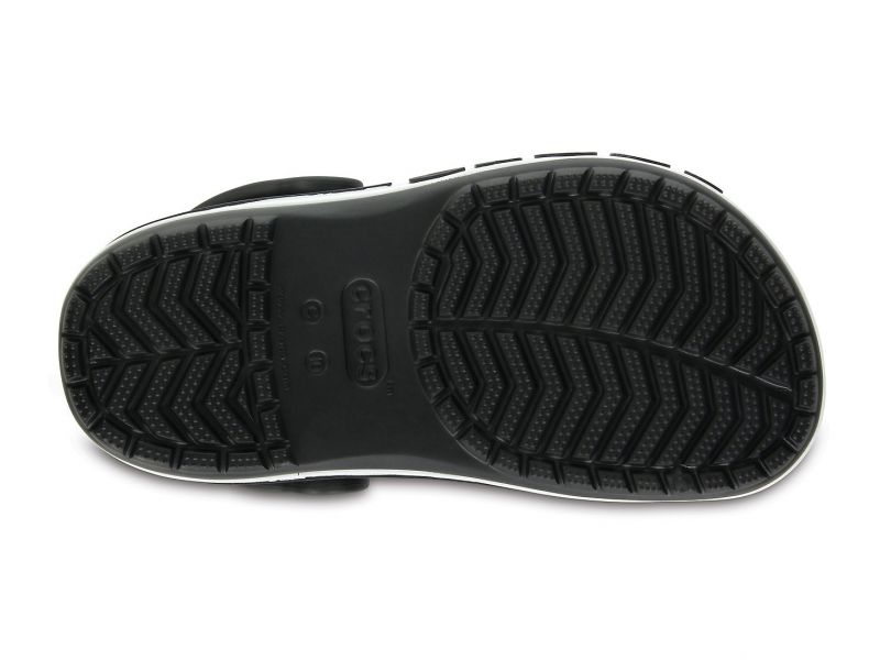 Crocs Bayaband детские чёрные — подошва с логотипом Crocs, арт. 205100