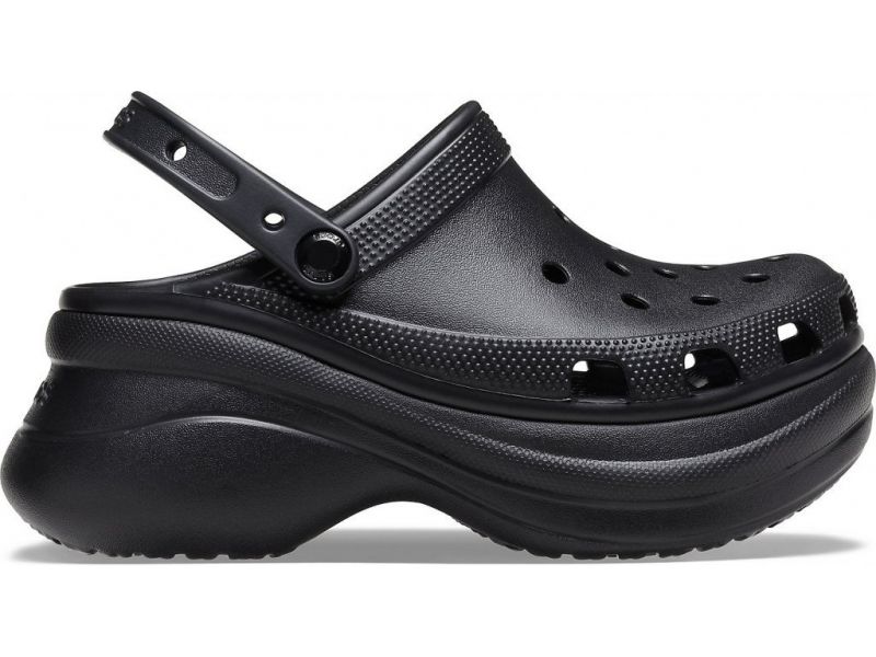 Women's Crocs Classic Bae Clog Black черные, фото 5