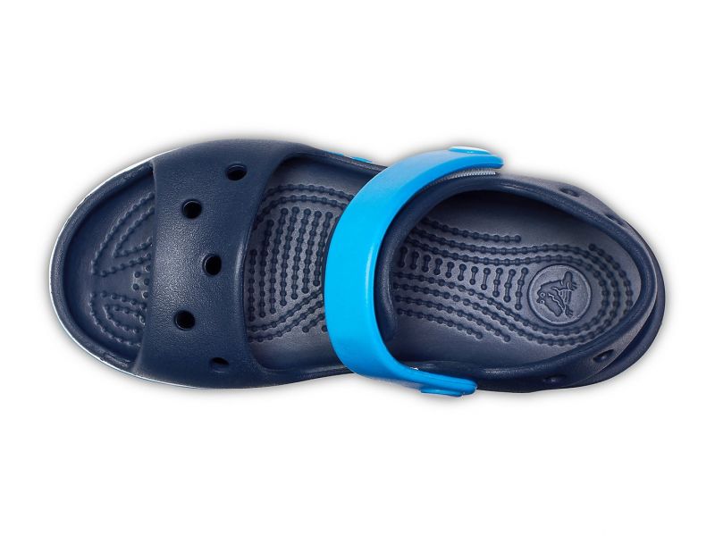 CROCS Crocband™ Sandal Kids. Сандалии детские CROCS синие, фото 7