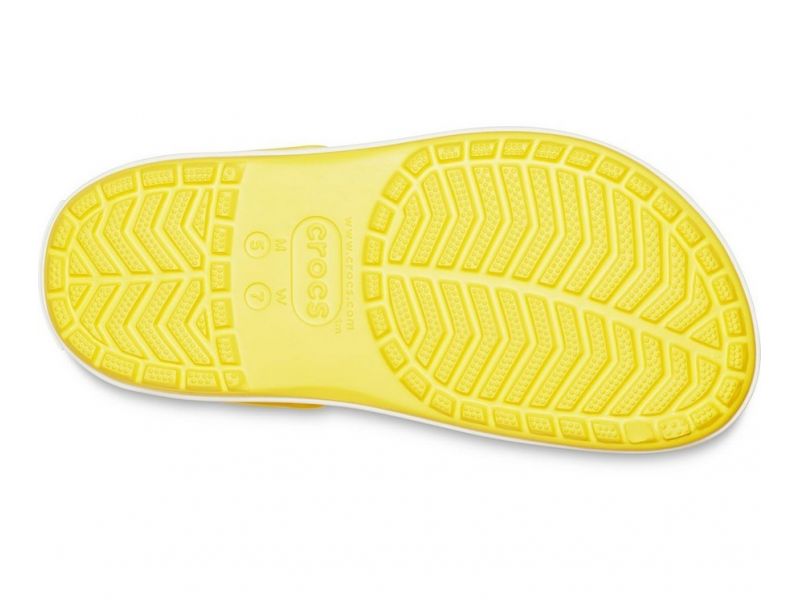 Crocs Crocband Platform Clog желтые Кроксы на платформе женские. Оригинал Сабо крокс, фото 7