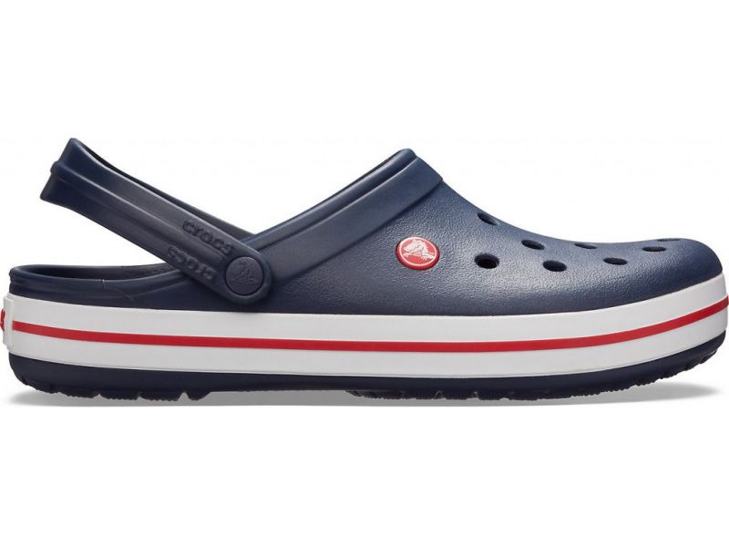 Крокс Crocs Crocband II.5 темно - синие с белой подошвой, фото 1
